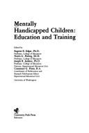 Cover for Mentally handicapped children