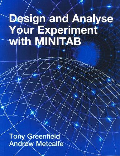 Cover for Design and Analse Your Experiment Using Minitab