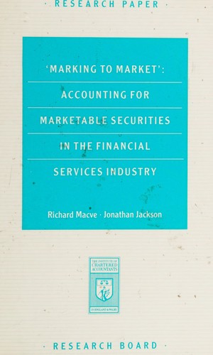 Cover for 'Marking to market'