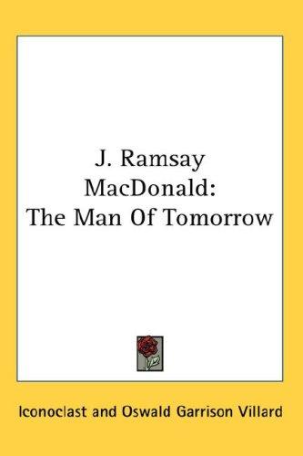 Cover for J. Ramsay MacDonald