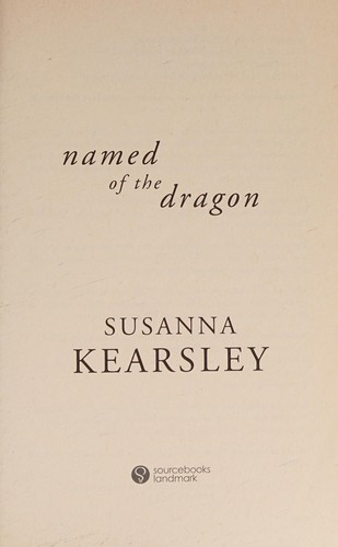 Cover for Named of the dragon