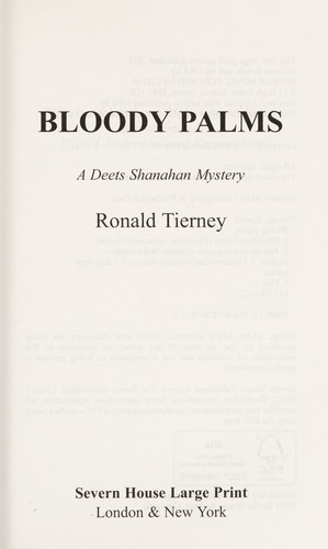 Cover for Bloody palms