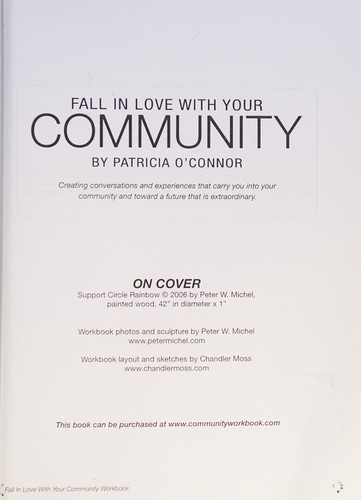 Cover for Fall in Love with Your Community