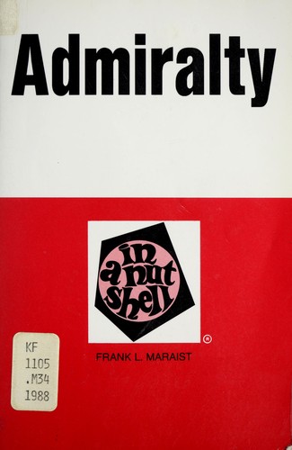 Cover for Admiralty in a nutshell