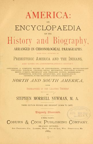 Cover for America