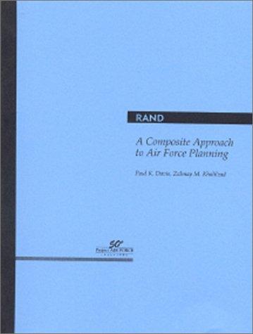 Cover for A composite approach to Air Force planning