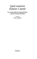 Cover for Canti sumerici d'amore e morte