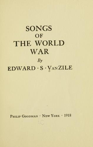 Cover for Songs of the world war