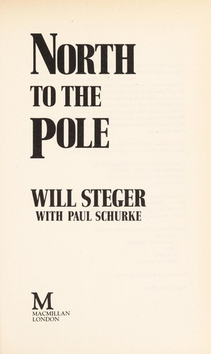 Cover for North to the Pole
