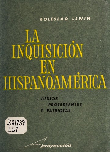 Cover for La Inquisicio n en Hispanoame rica