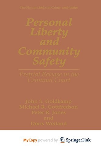 Cover for Personal Liberty and Community Safety