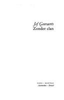 Cover for Zonder clan.