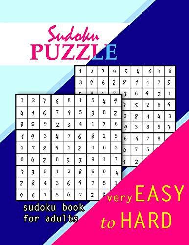 Cover for Sudoku Book For Adults