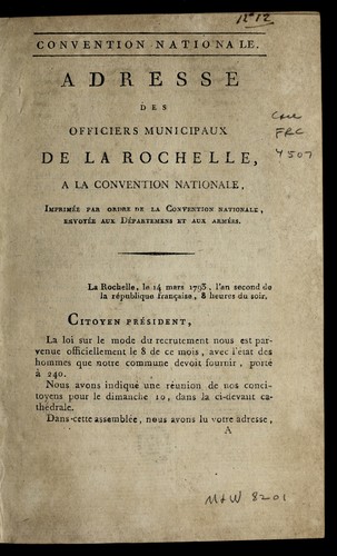 Cover for ... Adresse