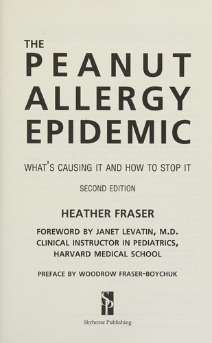 Cover for Peanut Allergy Epidemic