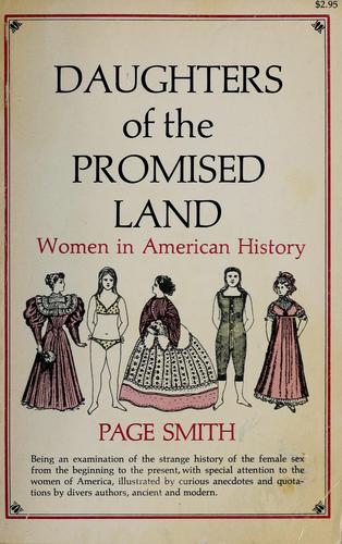 Cover for Daughters of the promised land, women in American history.