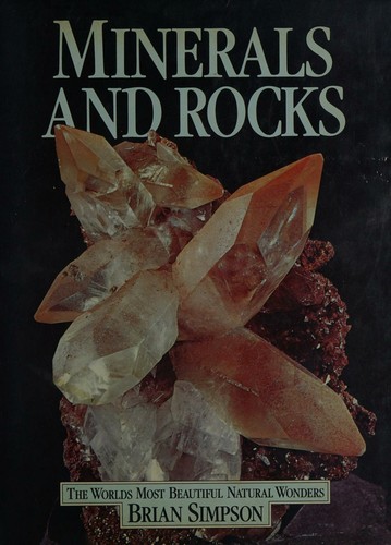 Cover for Minerals and rocks.