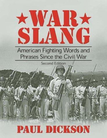Cover for War slang