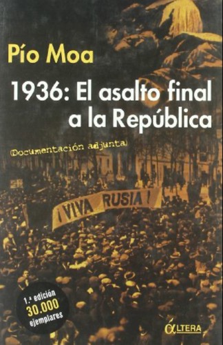 Cover for 1936: el asalto final a la República