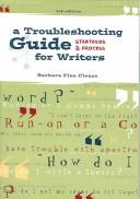 Cover for A troubleshooting guide for writers
