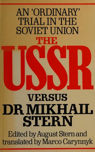 Cover for U. S. S. R. Versus Dr.Mikhail Stern