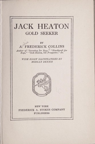 Cover for Jack Heaton, gold seeker