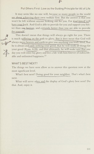 Cover for What's best next