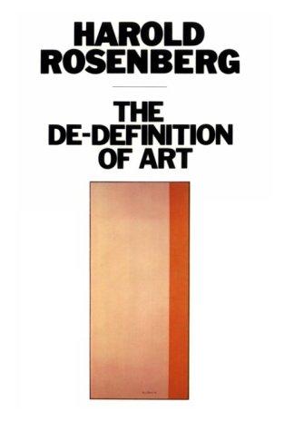Cover for de-definition of art