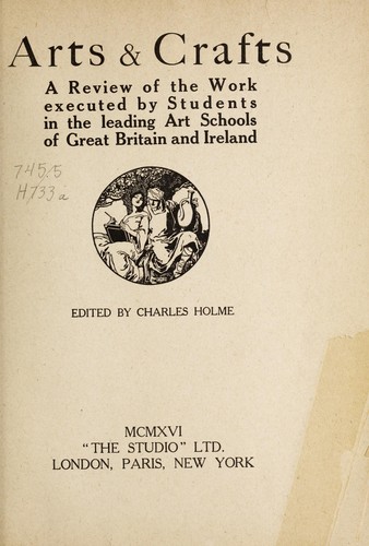 Cover for Arts & crafts