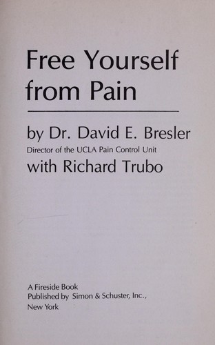 Cover for Free Yourself from Pain