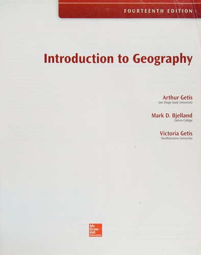 Cover for Introduction to Geography