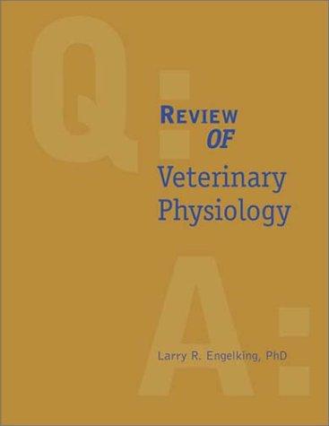 Cover for Review of Veterinary Physiology
