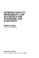 Cover for Introduction to probability and statistics for engineers and scientists