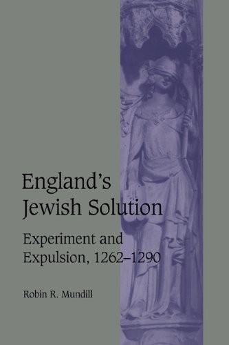 Cover for England's Jewish Solution