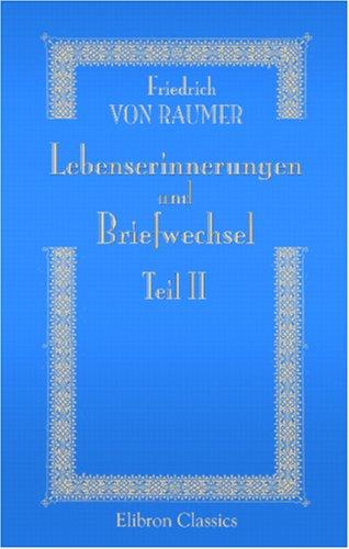 Cover for Lebenserinnerungen und Briefwechsel