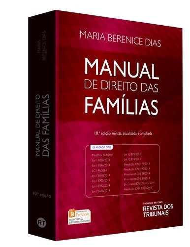 Cover for Manual de direito das famílias