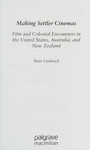 Cover for Making settler cinemas