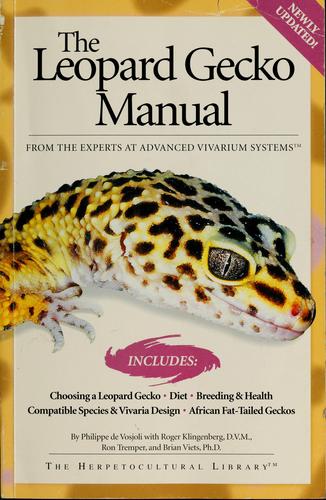 Cover for The leopard gecko manual