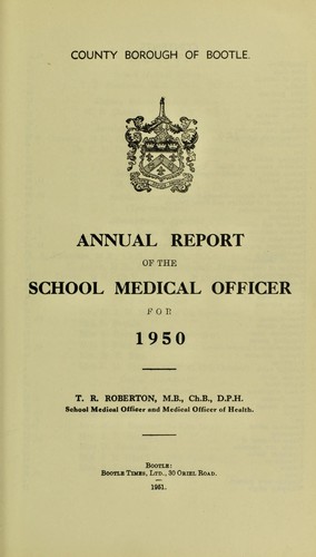 Cover for [Report 1950]