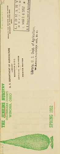 Cover for Spring 1952