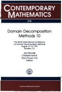 Cover for Domain decomposition methods 10