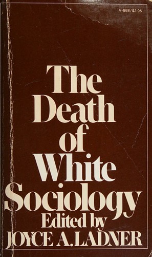 Cover for The death of white sociology