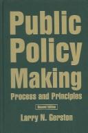 Cover for Public Policy Making