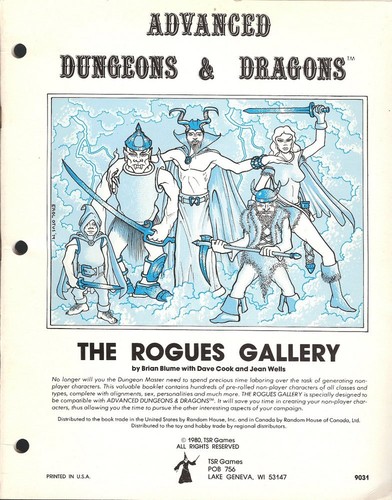 Cover for The Rogues Gallery