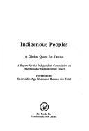 Cover for Indigenous peoples