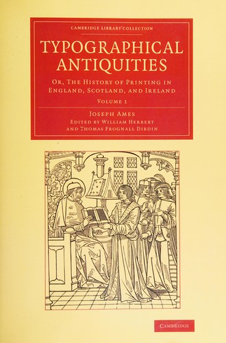 Cover for Typographical Antiquities