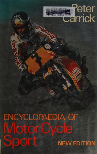 Cover for Encyclopaedia of motor-cycle sport