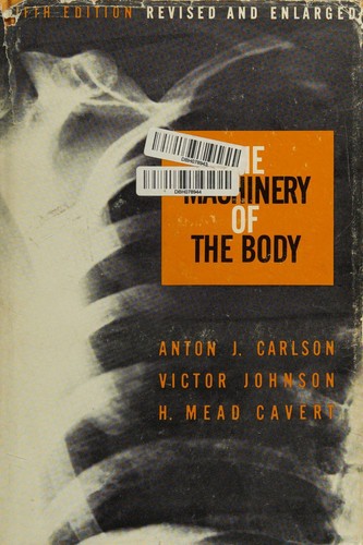 Cover for The machinery of the body