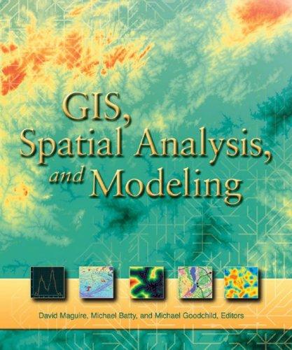 Cover for GIS, spatial analysis, and modeling