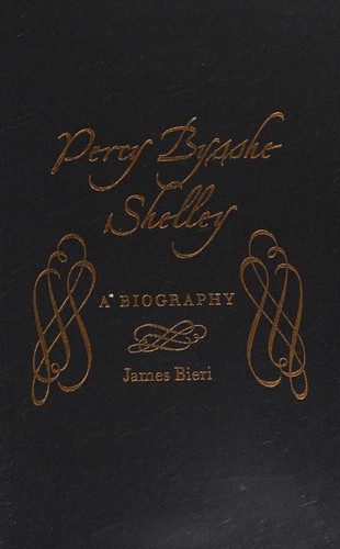 Cover for Percy Bysshe Shelley